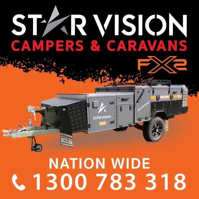 STAR VISION FX2 Forward Fold Off Road Camper Trailer