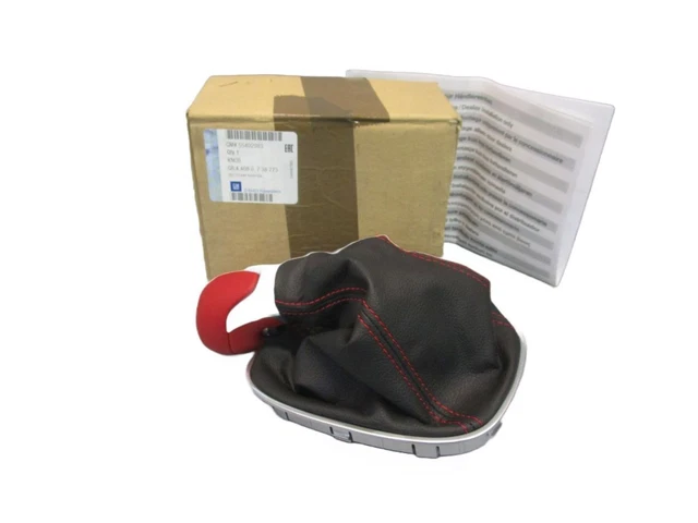 Commutation Sac de Manchon Levier Vitesses Rouge Opel Adam, Corse E GM 55492983
