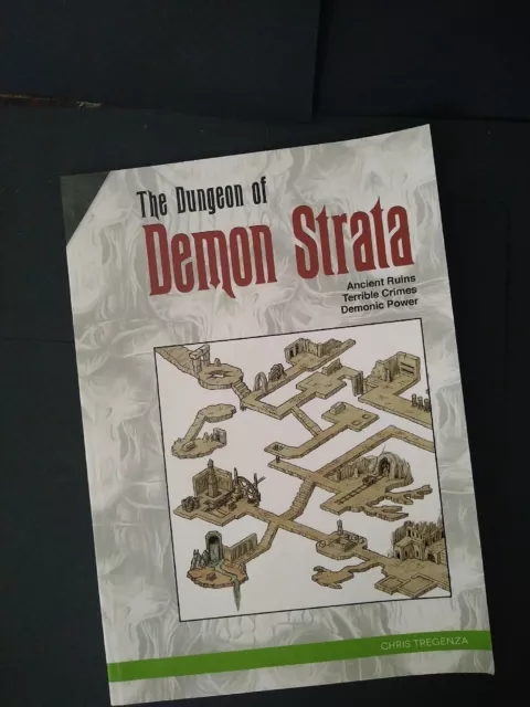 Dungeon of Demon Strata Tregenza 6D6 Dungeons and Dragons