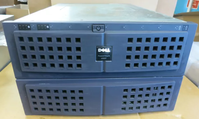 Dell PowerVault 650F - 6.5U, Fibre Channel Disk Array Enclosure 8x 36Gb HDD