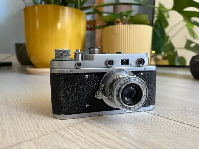 Zorki 1 C USSR Russian Leica Copy Camera + Industar-22 lens, shippinng from EU