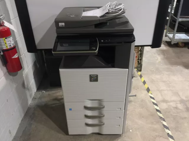 SHARP MX-2640N Color A-I-O Copier Floor Model Laser Printer, w/114 PAGES -TESTED