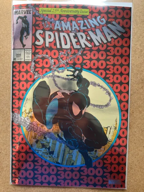 Amazing Spider-Man #300 Facsimile Edition Foil Variant (Nm) 2023 Mcfarlane Venom