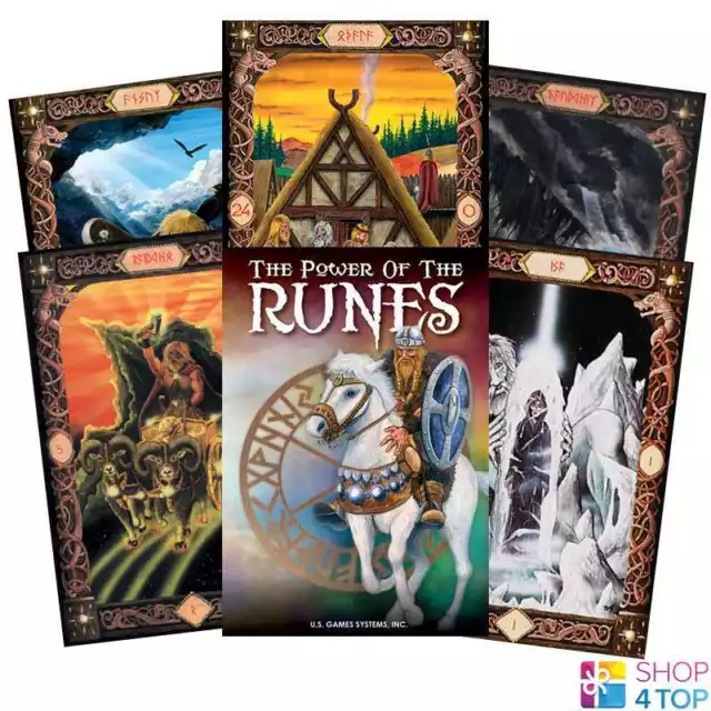 Power Of The Runes Karten Deck Esoteric Telling Us Games Systems Neu