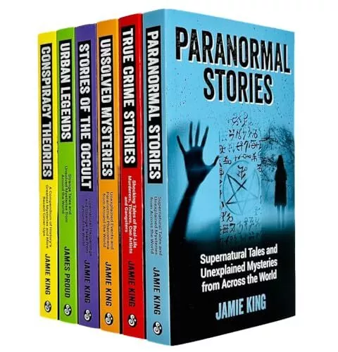 Jamie King Collection 6 Books Set (Paranormal Stories, True Crime S | Jamie King