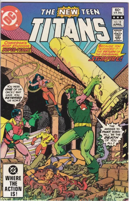 New Teen Titans #18/ Vol. 2 (1984-1988) DC Comics, High Grade