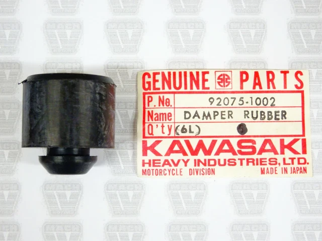 Kawasaki NOS NEW 92075-121 Rear Fender Rubber Damper Z1 H1 S1 S3 F12MX KD KE KL | UK Kawasaki NOS NEW 92075-121 Rear Fender Rubber Damper Z1 H1 S1 S3 F12MX KD KE KL | UK