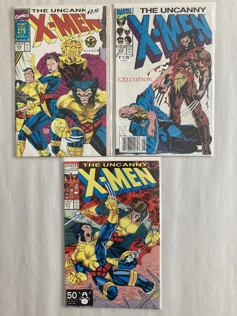 Uncanny X-Men & Vol. 2 Jim Lee Lot Of 25 Comics. NM/VF+ 90’s Marvel 5