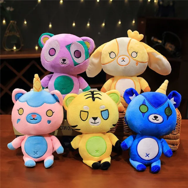 Cartoon Krew District Funneh Teddy Bear Soft Plush Toy Kids Child Gift Doll NEW