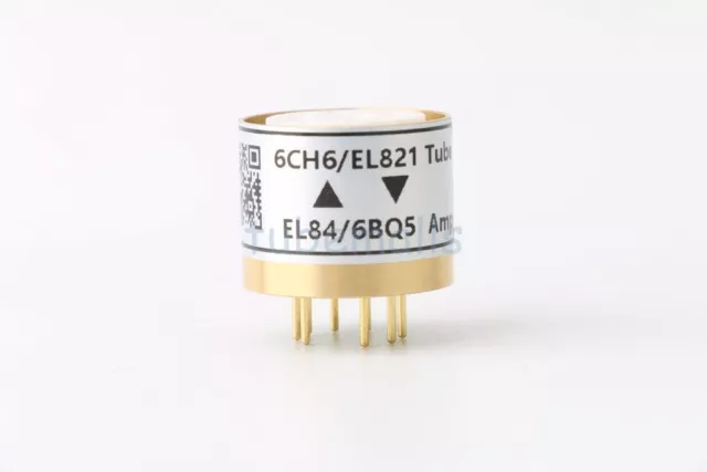 1piece*Gold plated 6CH6(TOP) TO 6P14 6BQ5 EL84  tube converter adapter