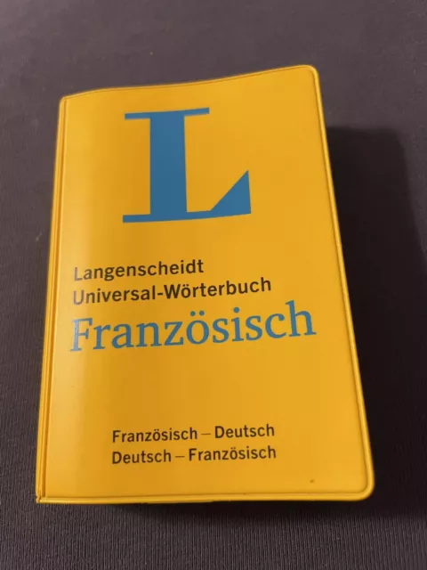 Langenscheidt Universal-Wörterbuch Französisch (DE-FR, FR-DE)