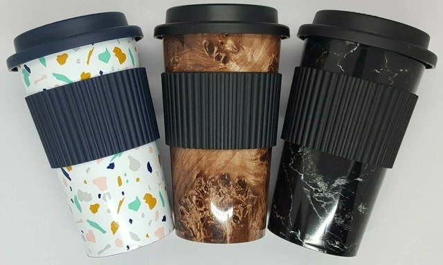 Maynstays 18 OZ. Cup With Protective Sleeve For Hot Or Cold Drinks (SET OF 3)