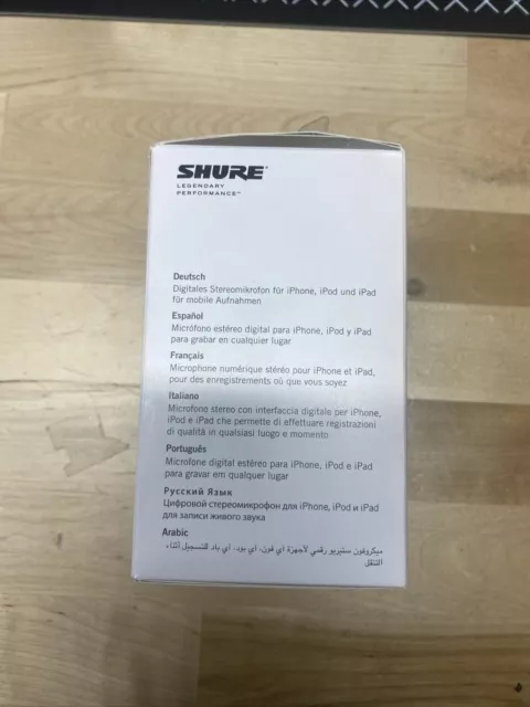 Shure MV88 Digital Wired Stereo Condenser Microphone 3