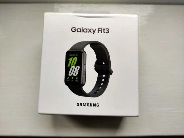 SAMSUNG GALAXY FIT3, Fitness Activity Tracker Smart Watch, Grey, New ...