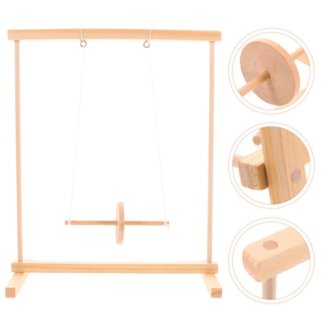 Strumento a rotelle fai da te costruzione uccellino bevitore suite bambini puzzle