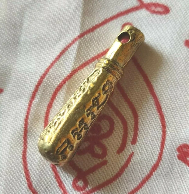 Pendant Kabong Thao Wessuwan baton Thai Amulet Yant Prevent black magic occult