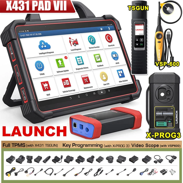 LAUNCH X431 PAD 7 XPROG 3 Car Diagnostic Scanner Tool IMMO Key