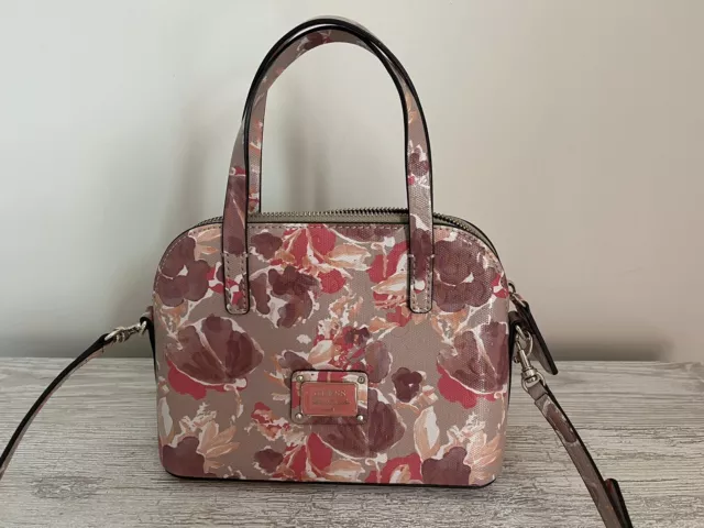 GUESS JORDYN CROSSBODY Flap Floral Purse Handbag Nwt 88 Msrp
