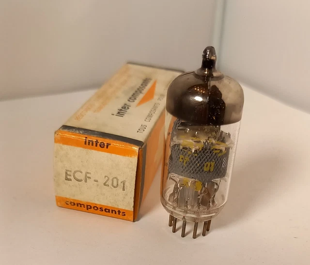 Tube électronique ECF1 Philips - Neuf Stock Ancien NIB NOS