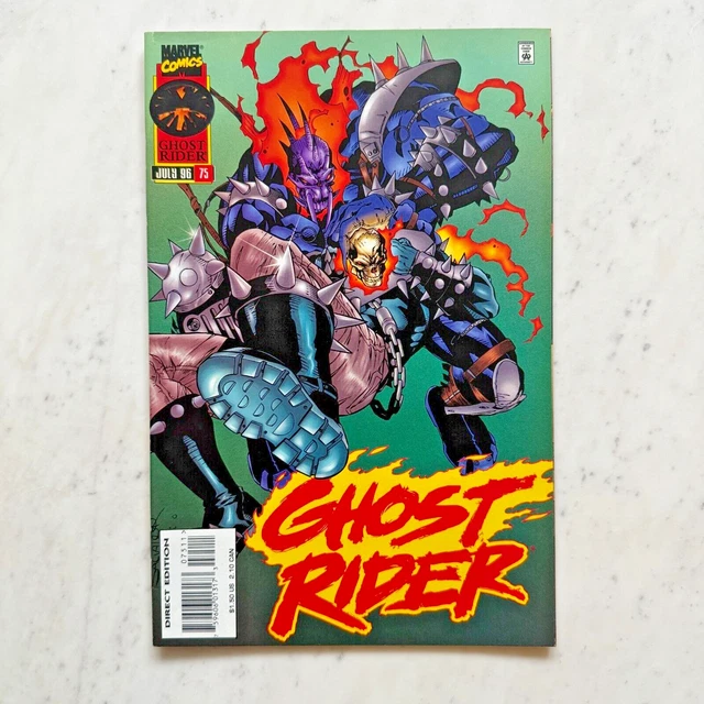 Ghost Rider #75 1996 High Grade, Htf Low Print Run Marvel Comics Cgc It