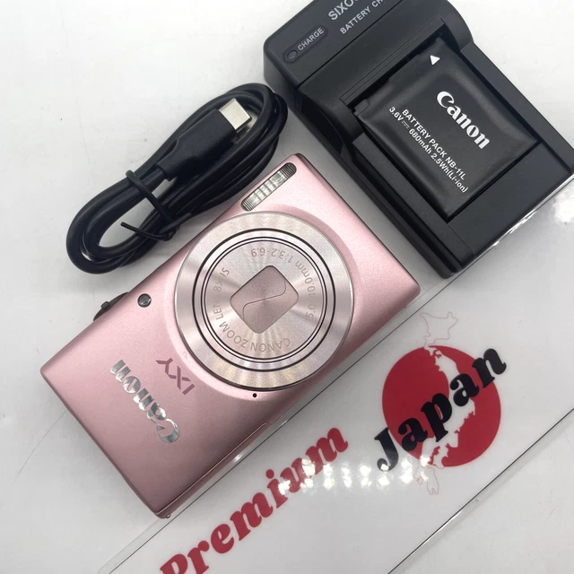 CANON IXY 90F Pink 16MP Compact Digital Camera with Battery