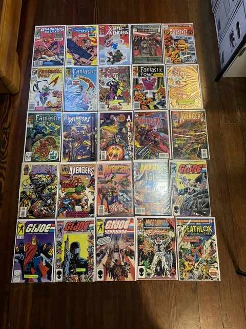 Marvel Comics Lot 25 Bronze Age Modern Age Fantastic Four Avengers Key Issues