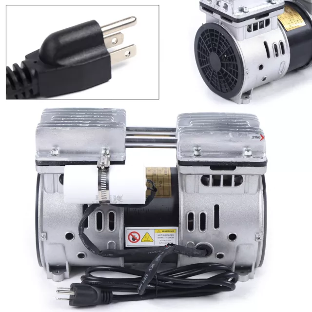 Oilless Micro Diaphragm Vacuum Pump Oil-free Piston Air Diaphragm Pump 550w