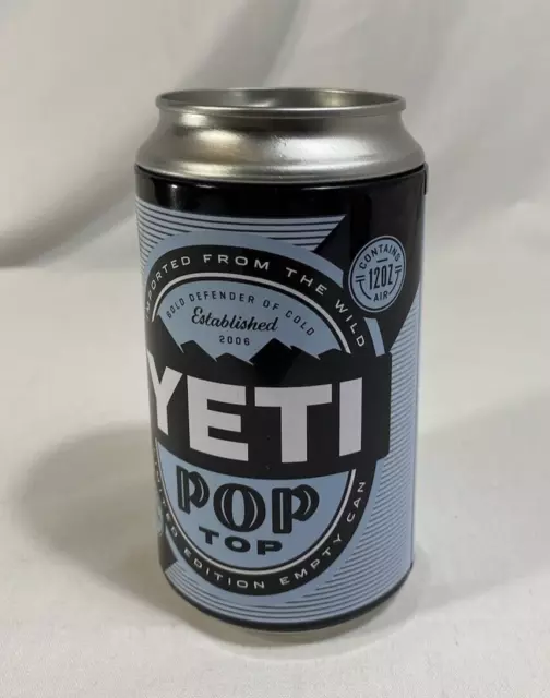 YETI Limited Edition Collectible Pop Top Hidden Stash Safe 12 oz Can