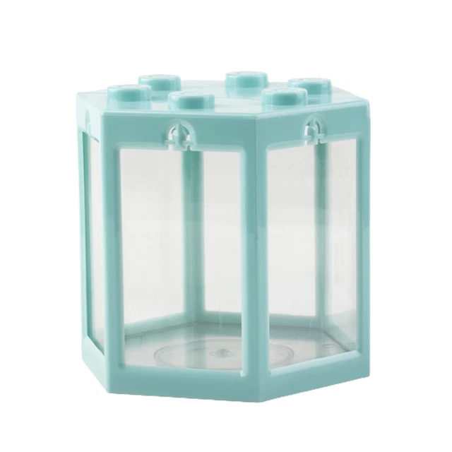 Fish Tank Transparent with Air Vent Goldfish Small Betta Fish Tank Mini