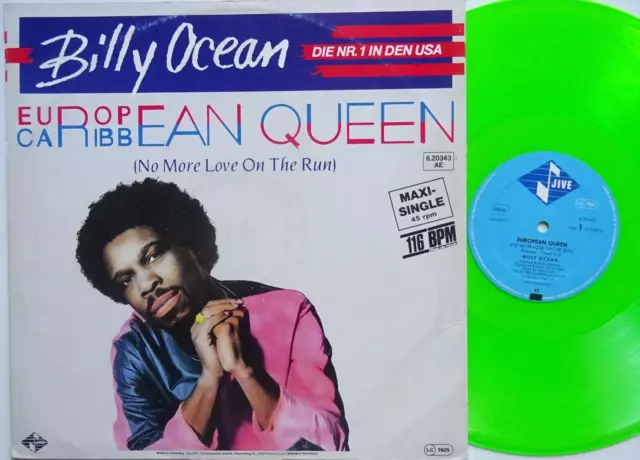 12"Maxi: Billy Ocean: European Queen (No More Love On The Run) (Jive - 6.20 343)