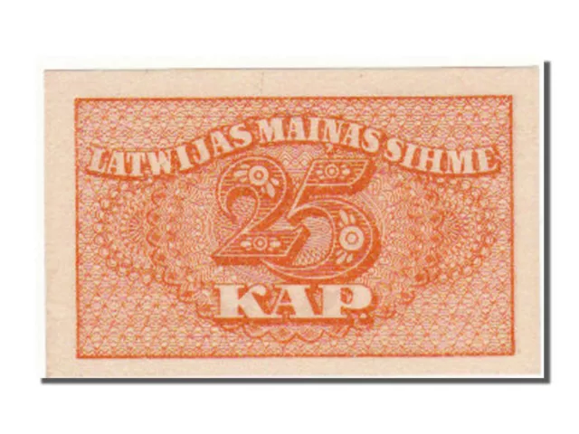 [#56196] Billet, Latvia, 25 Kapeikas, NEUF