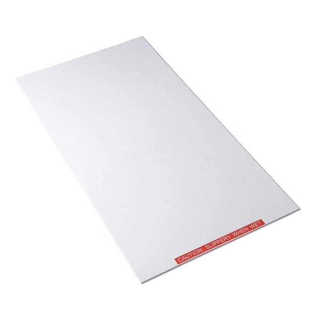 CONDOR 6GRF9 Tacky Mat Base,White,38 x 38 In