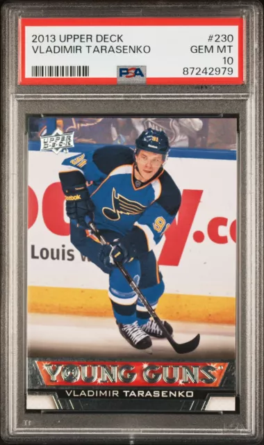 Vladimir Tarasenko Young Guns Rookie PSA 10 2013-14 Upper Deck Card #230