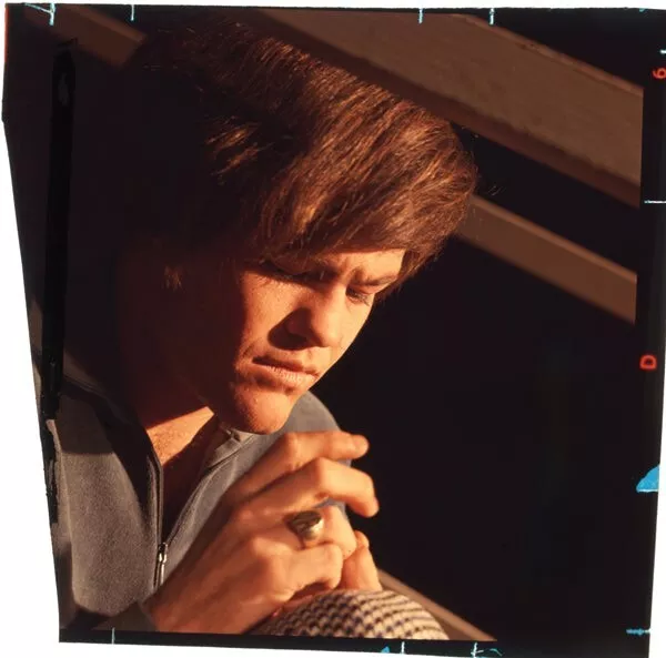 The Monkees Micky Dolenz close up portrait Original 2.25 xx 2.25 Transparency