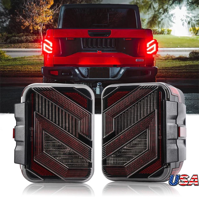 2023 NEWEST LED Tail Lights for Jeep Gladiator JT 2020 2021 2022 2023