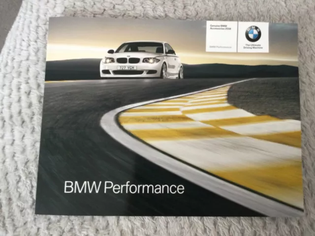 BMW Accessoires / Performance UK Brochure 2008  in VGC Bi 60