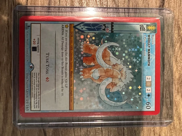 NM/M Woolly Mammoth 19/165 MetaZoo Wilderness 1st Edition Full Holo NM/M