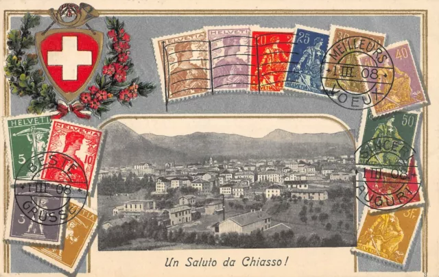 Cpa Suisse Un Saluto Da Chiasso