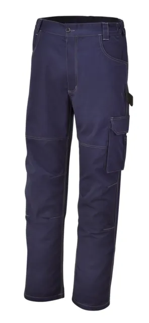 Beta Travail 7840bl XL Travail Pantalon Extensible Taille Bleue