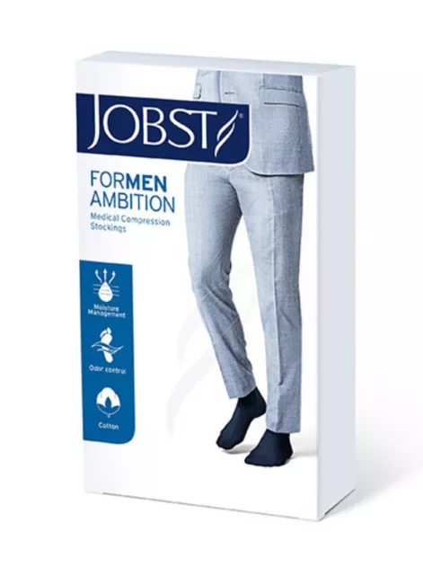 JOBST® für Herren Ambition RAL Kompressionssocken schwarz - Business (Klasse 2/Größe 2)* 2