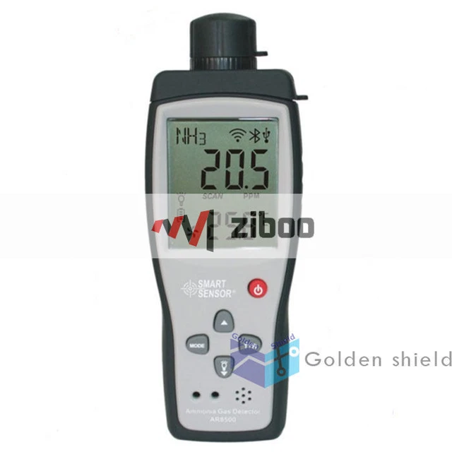 Détecteur De Gaz Ammoniac NH3 Professionnel HoldPeak - Rechargeable USB, 0-100ppm