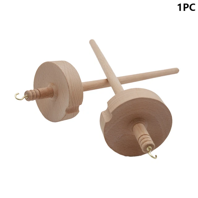 Professionals Home DIY For Spinning Wool Drop Spindle Smooth Finish Yarn Tools
