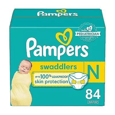 Pampers Swaddlers Active Baby Diapers Super Pack - Size 0 - 84ct
