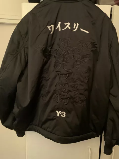 Y3 - Blousons Y3 YOHJI YAMAMOTO, Taille M, Tournure Ample, Noir, Serie Limitée