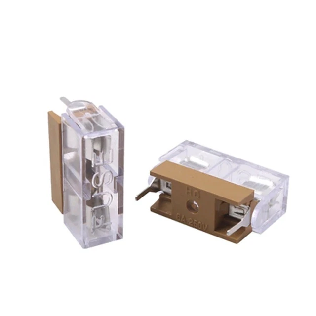 5 Pièce 5x20mm Porte-Fusibles Fusible Verre Tube Fusible