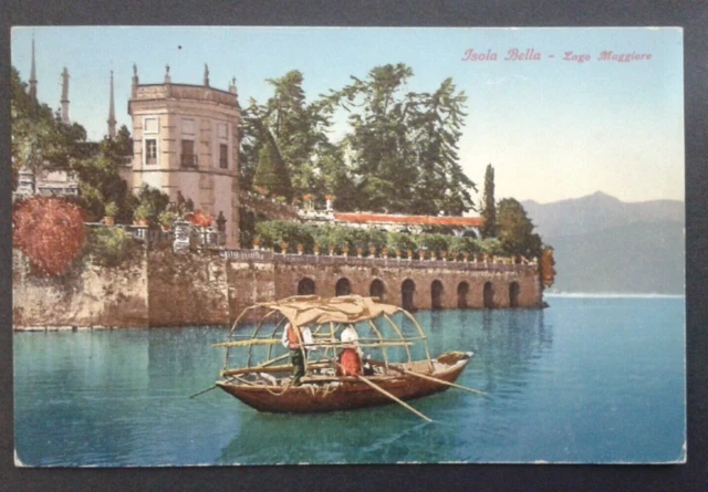 Cartolina - Isola Bella (Vb) - Lago Maggiore - Viaggiata 1947