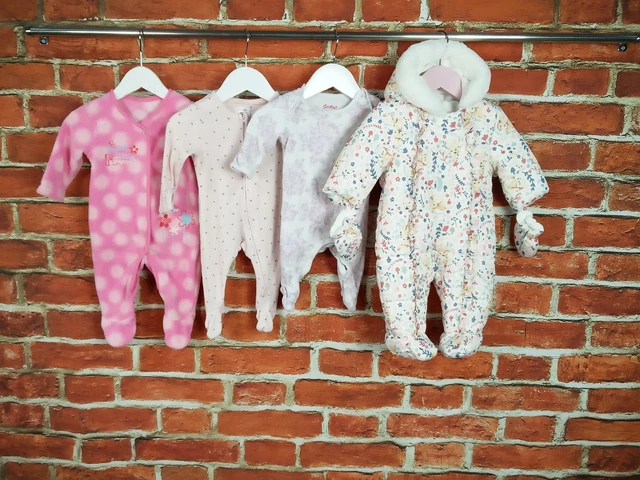 Baby Girls Bundle Age 0-3 Months J Lewis Cath Kids George Babygro One Piece 62Cm