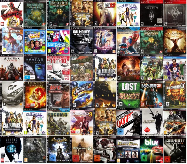 Sony PlayStation 3 | PS3 | beliebte Spiele | USK 0-18 |