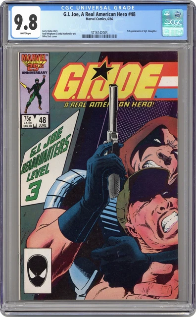 GI Joe #48 CGC 9.8 1986 3716142003