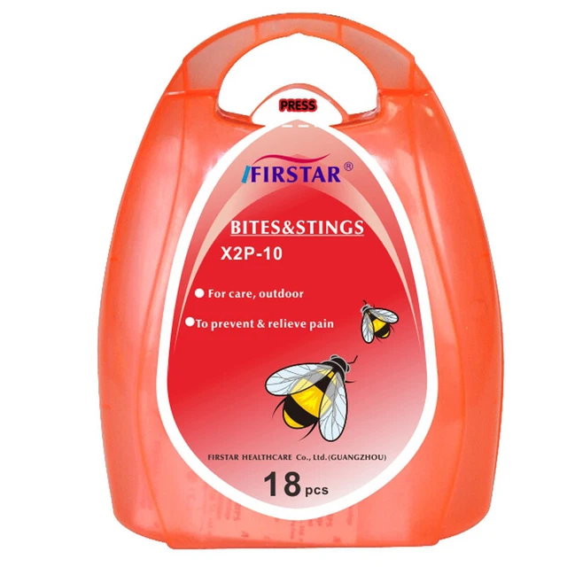Mini Bites & Stiche Erste Hilfe Kit (19 Teile) Außen Camping Wandern Reise